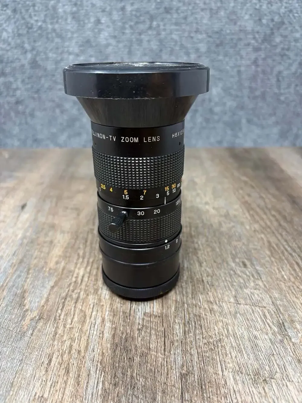 Vintage Fujinon TV Zoom Optical Lens H6x12.5D 1:1.4/12.5-75 Made in Japan